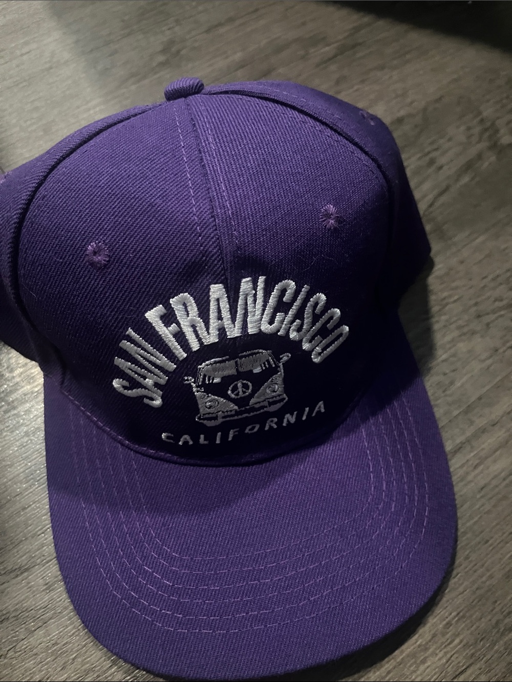 San Francisco Purple Baseball Cap